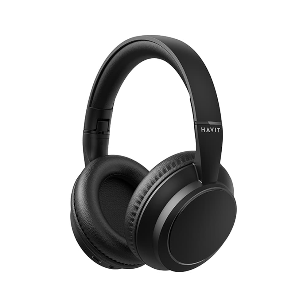 Havit bezdrátová sluchátka H619BT na uši Bluetooth černá - náhled 1