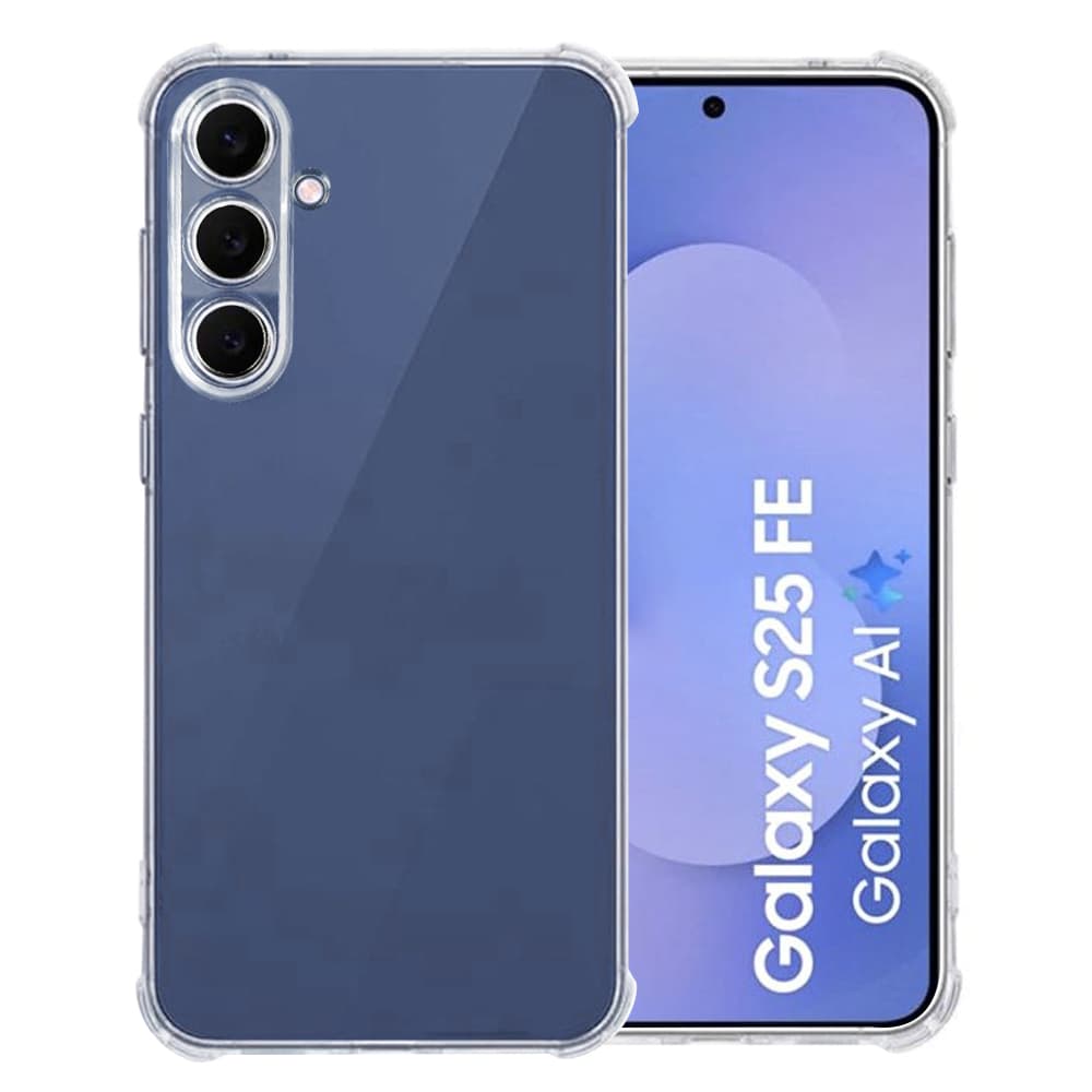 Techsuit Shockproof průhledný silikon pro Samsung Galaxy S25 FE průhledný - náhled 1