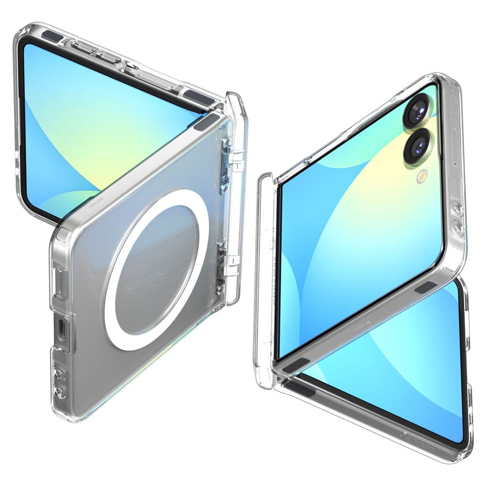 Spigen Ultra Hybrid Pro MagSafe Samsung Galaxy Z Flip7 Průhledný - náhled 1
