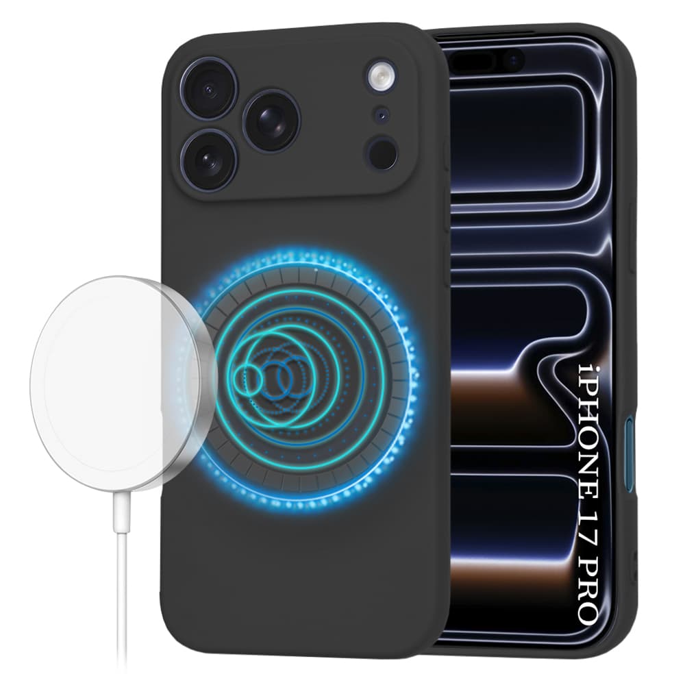 Techsuit SoftFlex MagSafe pro iPhone 17 Pro černý - náhled 1