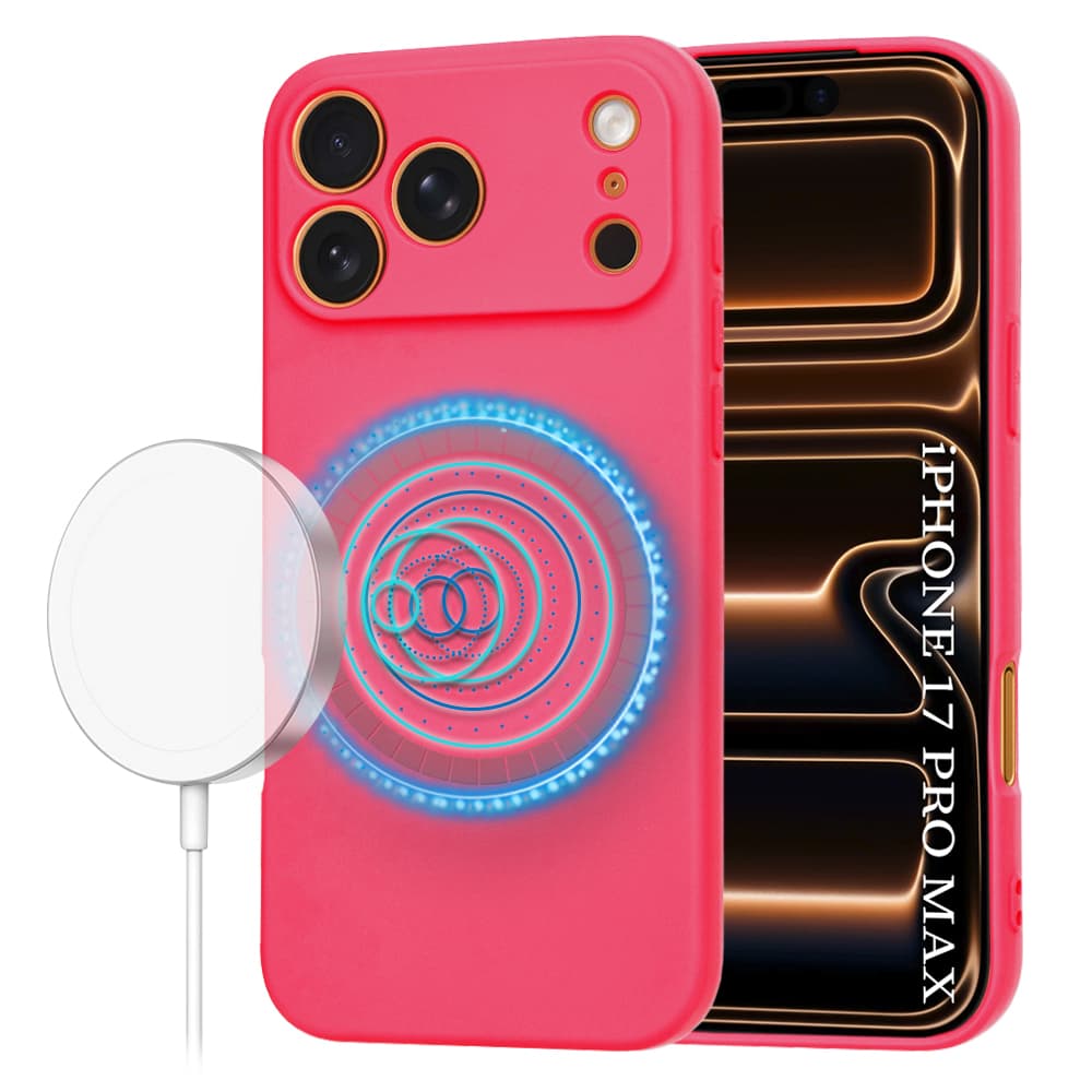 Techsuit SoftFlex MagSafe pro iPhone 17 Pro Max růžová - náhled 1