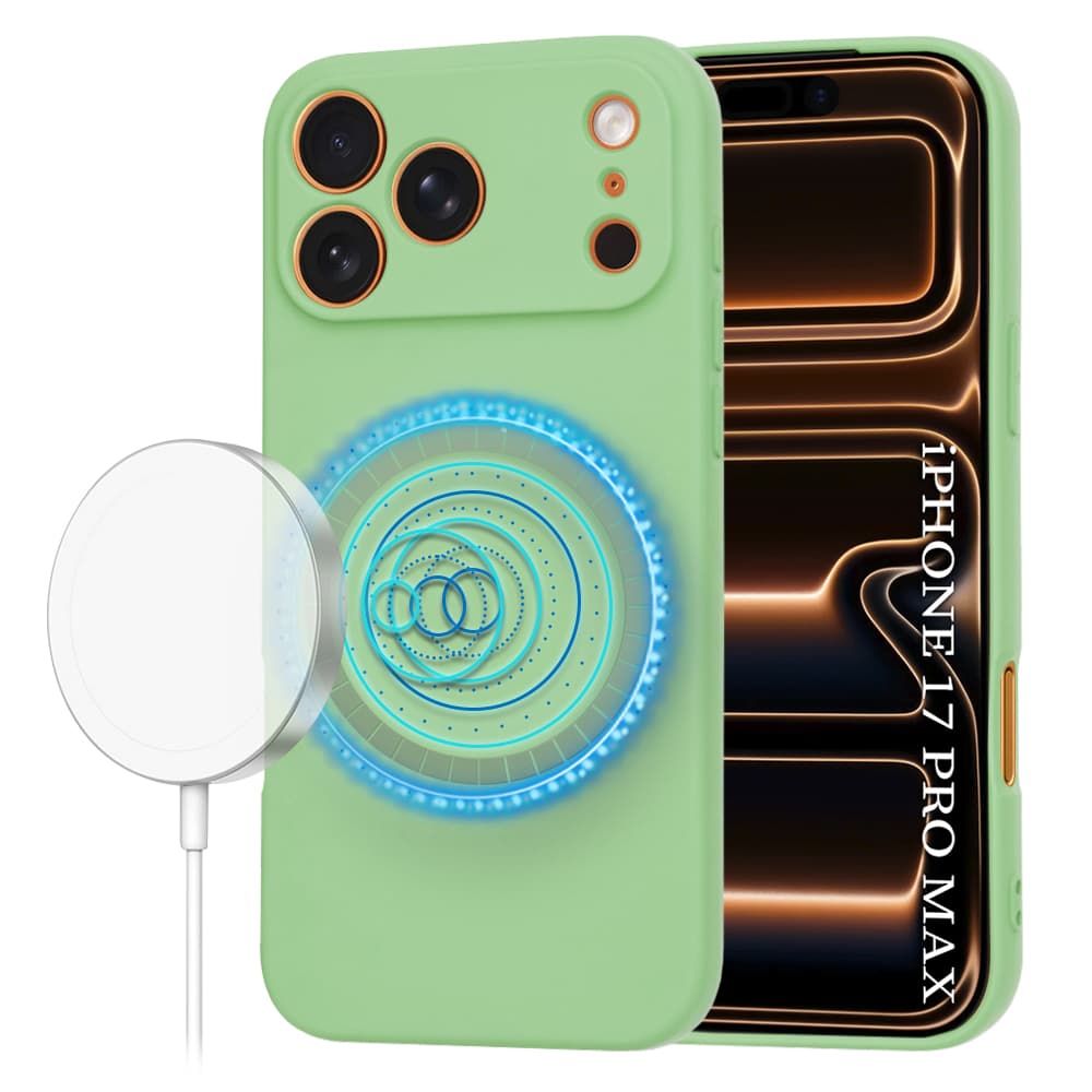 Techsuit SoftFlex MagSafe pro iPhone 17 Pro Max v mátově zelené - náhled 1