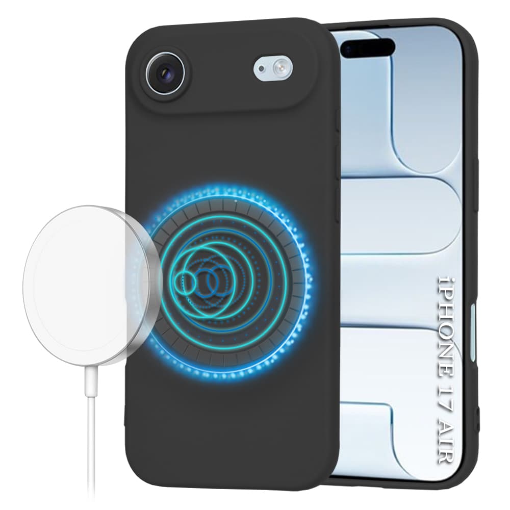 Techsuit SoftFlex MagSafe pro iPhone 17 Air černý - náhled 1