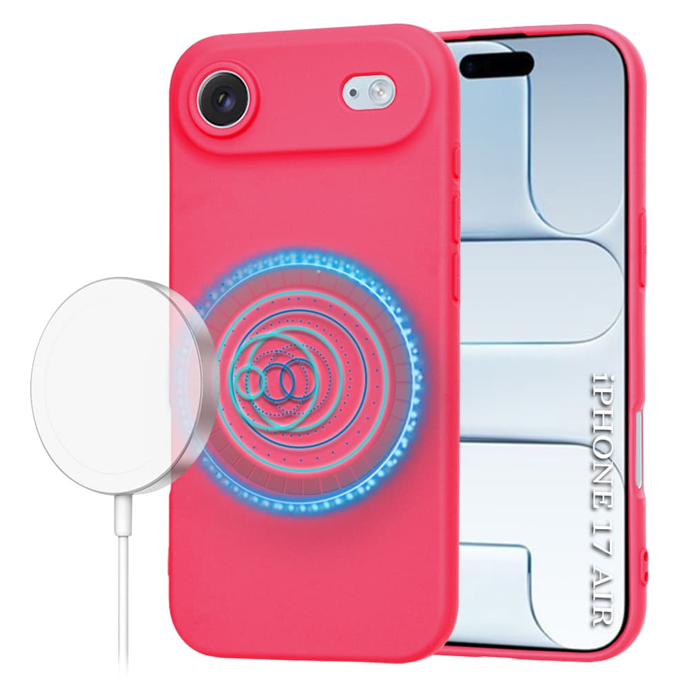 Techsuit SoftFlex MagSafe pro iPhone 17 Air růžový - náhled 1