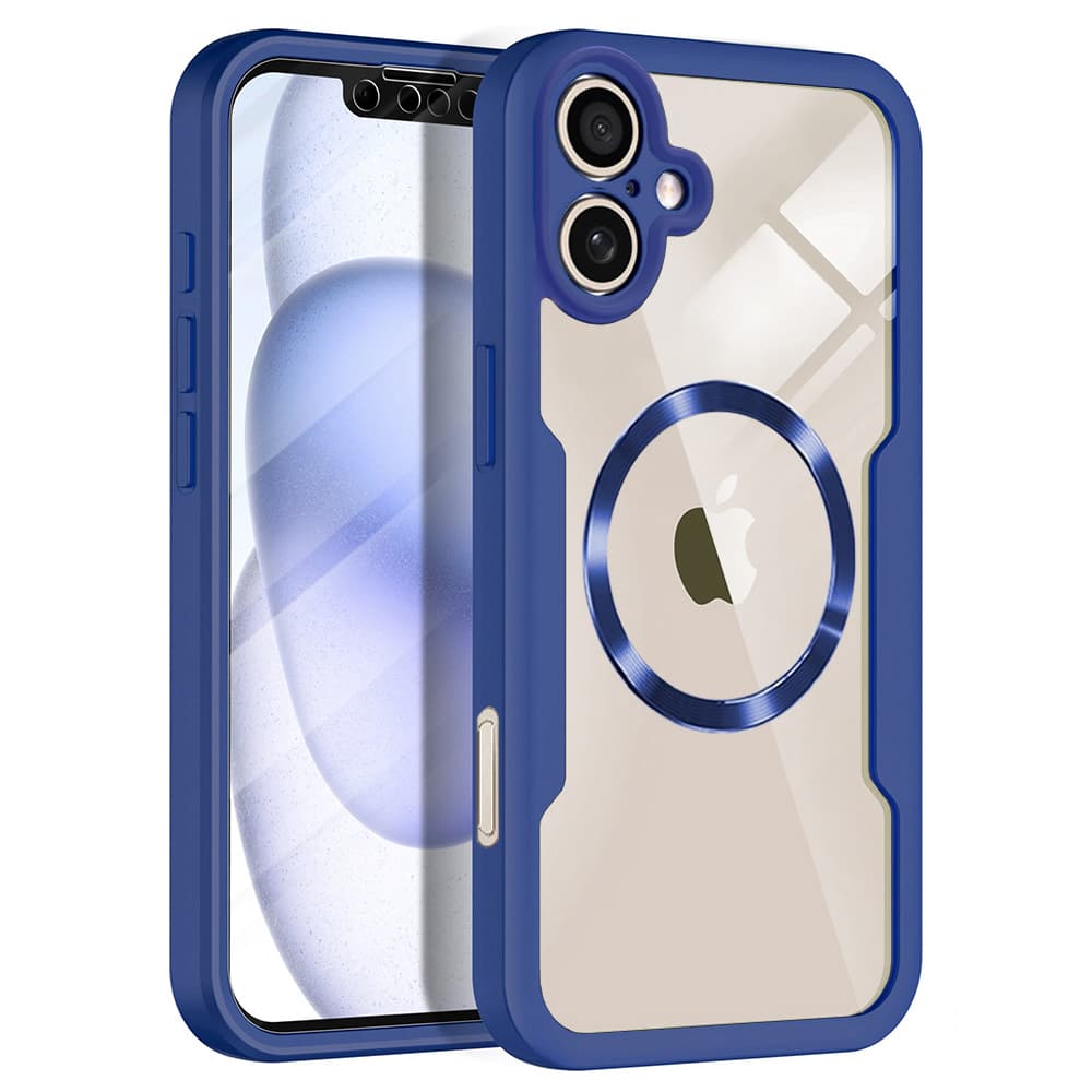 Techsuit ColorVerse 360 MagSafe Series Ochranné sklo iPhone 17 Modrá - náhled 1