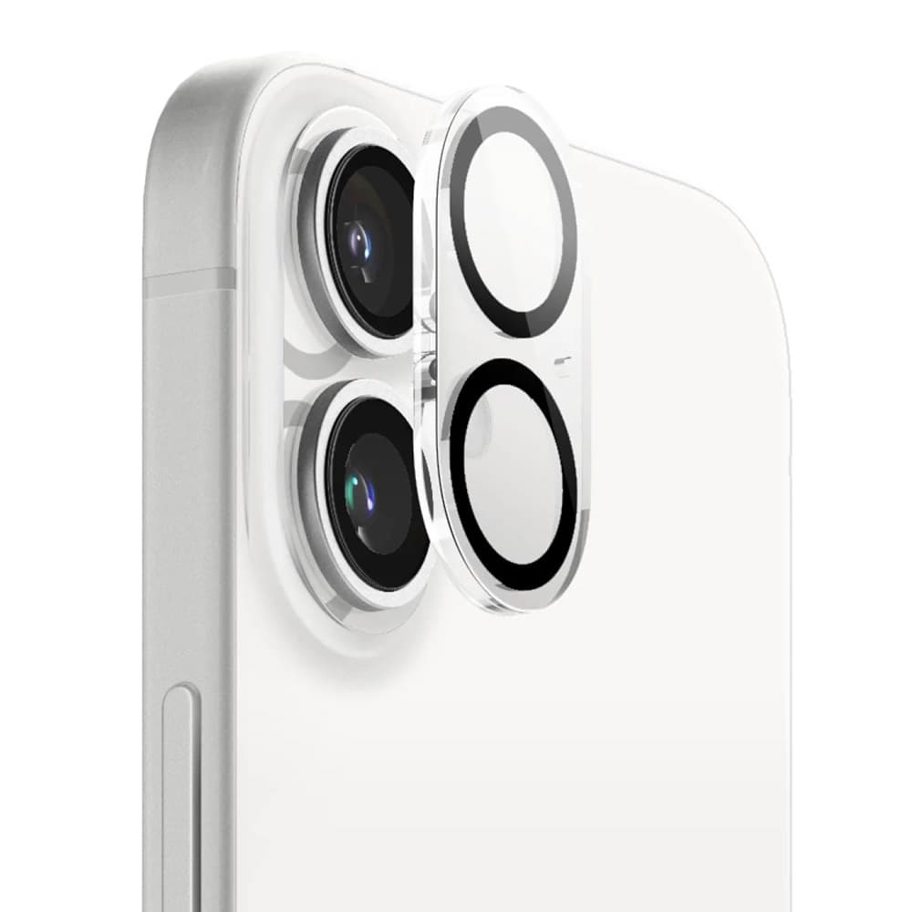 ANANK Camera Guard pro iPhone 16 iPhone 16 Plus čirý černý - náhled 1