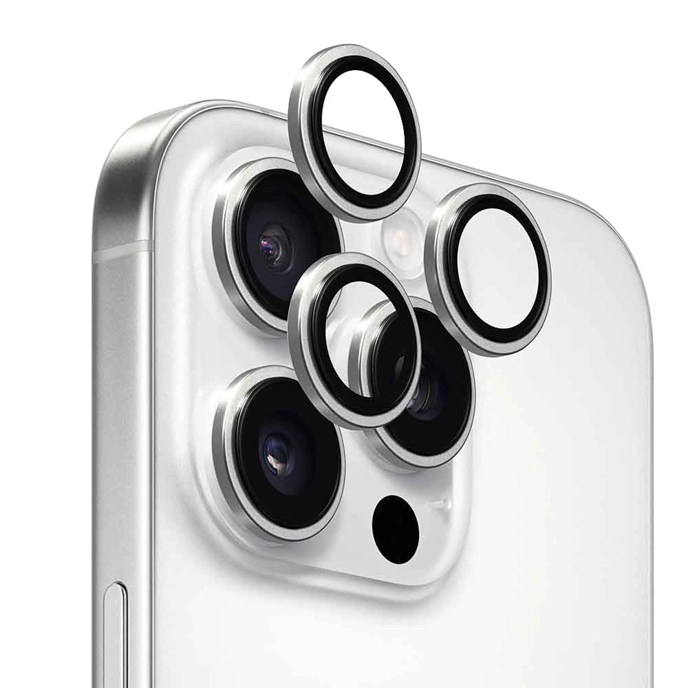 ANANK AR ochrana objektivu iPhone 16 Pro iPhone 16 Pro Max stříbrná - náhled 1