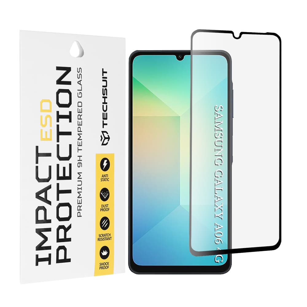 Techsuit ESD sklo Samsung Galaxy A06 4G A06 5G A07 4G černé - náhled 1