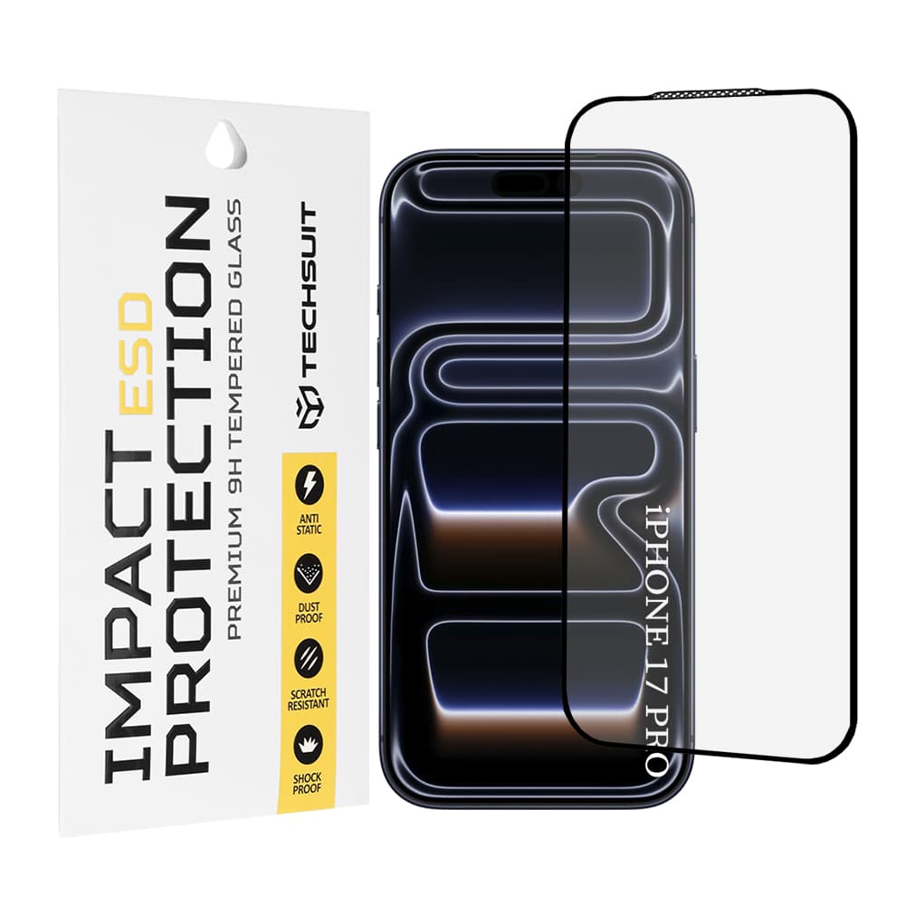 Techsuit ESD Glass pro iPhone 17 Pro černý - náhled 1