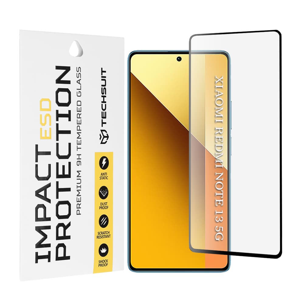 Techsuit ESD sklo Xiaomi Redmi Note 13 5G černé - náhled 1