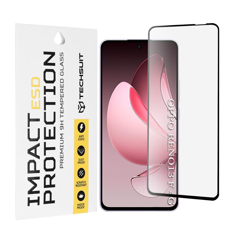 Techsuit ESD sklo pro Oppo Reno13 F 4G Reno13 F 5G Reno13 FS 5G černé - náhled 1