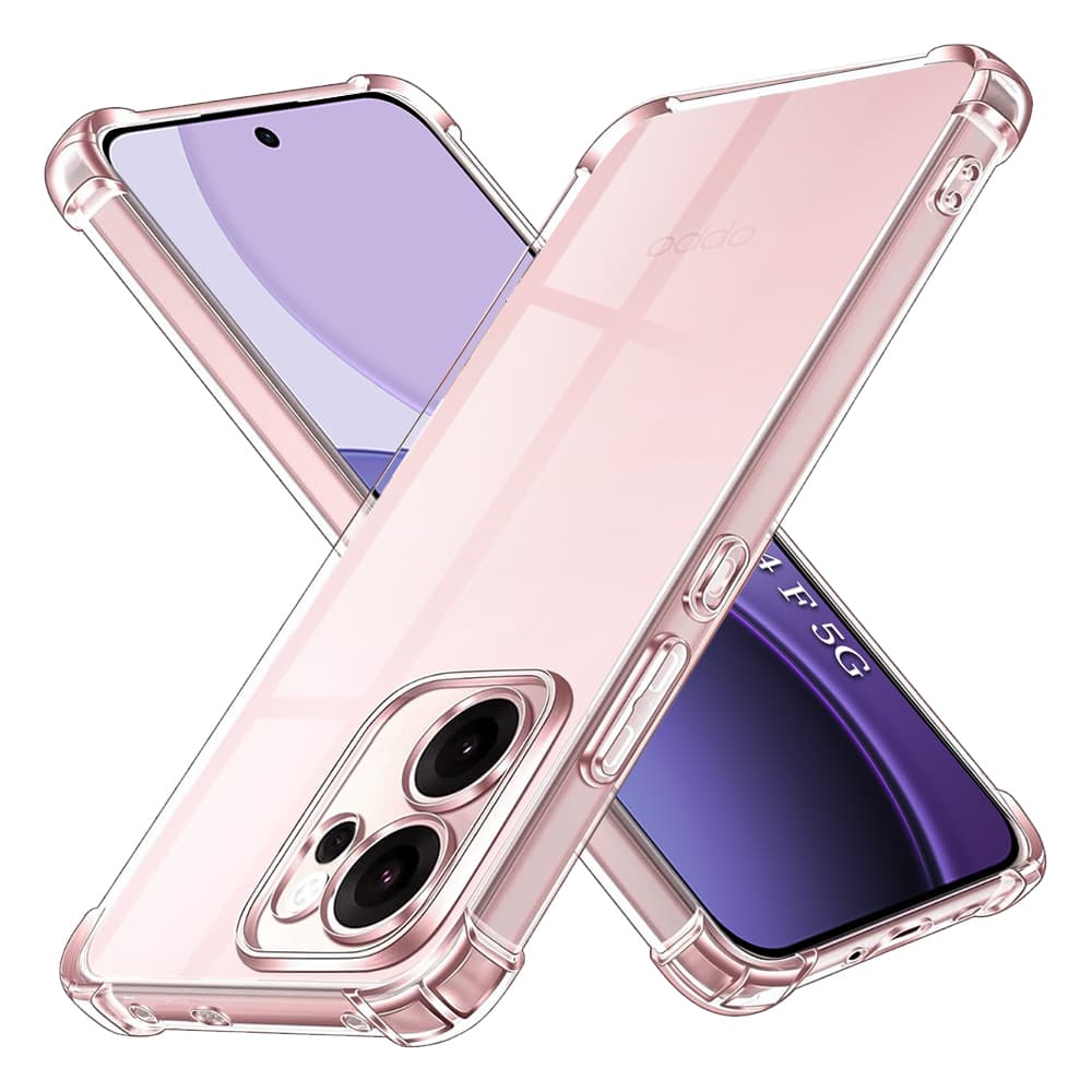 Techsuit Shockproof průhledný silikon pro Oppo Reno14 F / Reno14 FS 5G průhledný - náhled 1