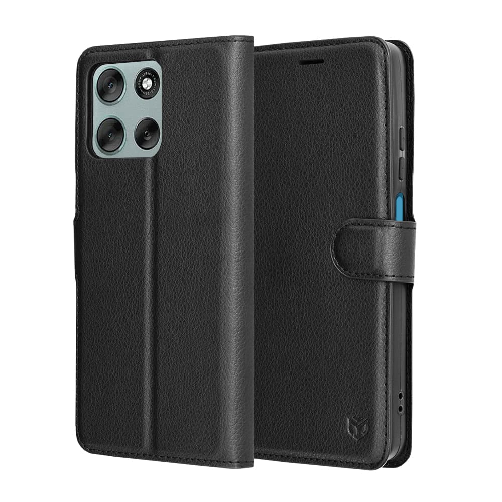 Pouzdro Techsuit Leather Folio pro Motorola Moto G56 černé - náhled 1