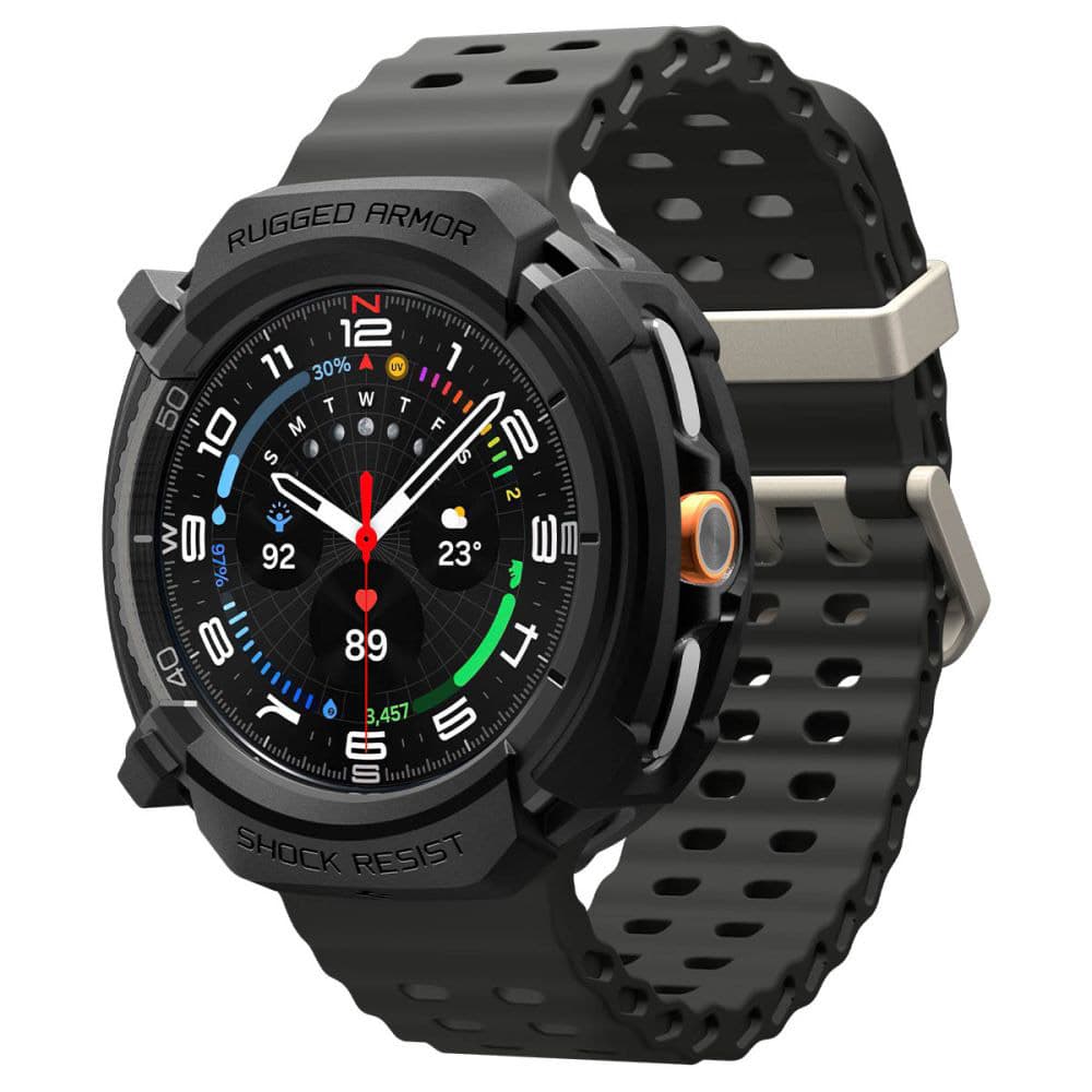 Spigen Rugged Armor pro Samsung Galaxy Watch8 Classic matná černá - náhled 1