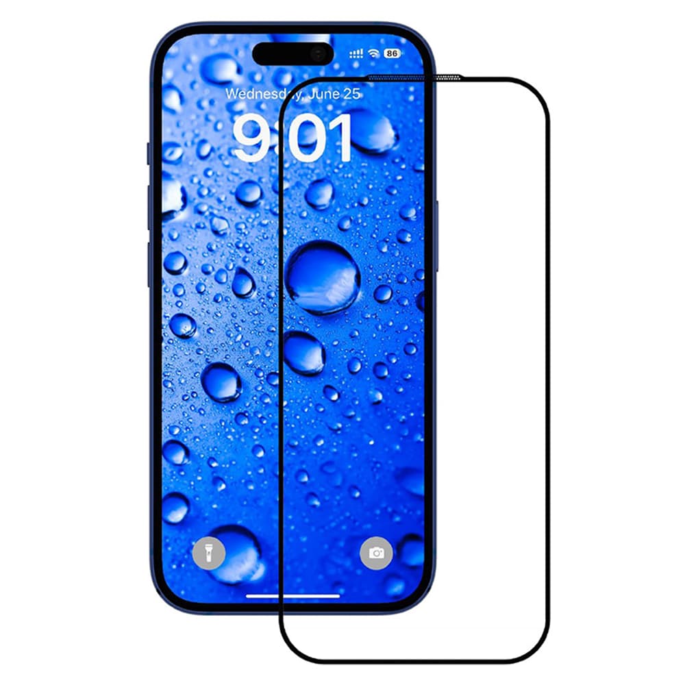 Ochranné sklo ANANK 2.5D pro iPhone 17 černé - náhled 1