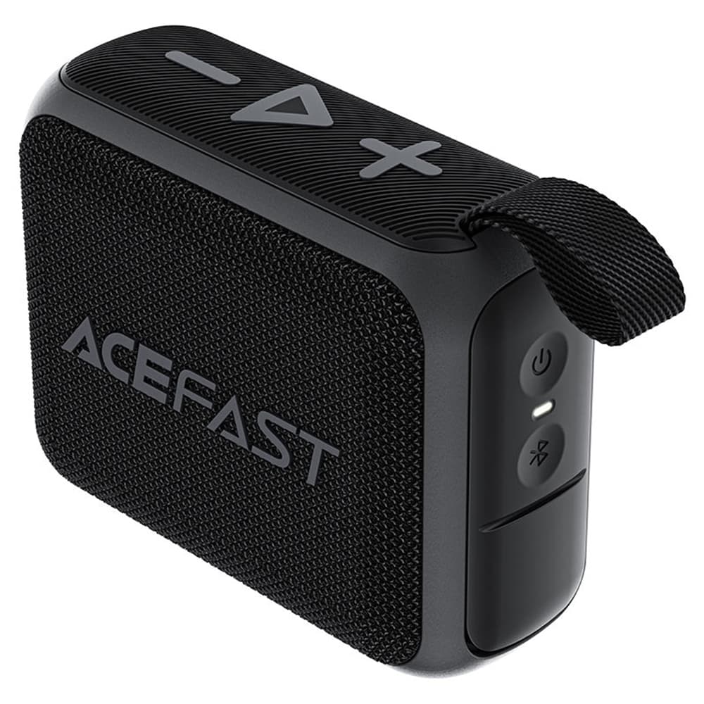 Acefast Wireless Speaker Go K4 Bluetooth 5.4 přenosný 5W IPX7 Type-C 900mAh černý - náhled 1
