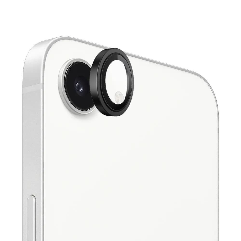 Blueo Original Metal Frame ochrana čočky iPhone 16e černá - náhled 1
