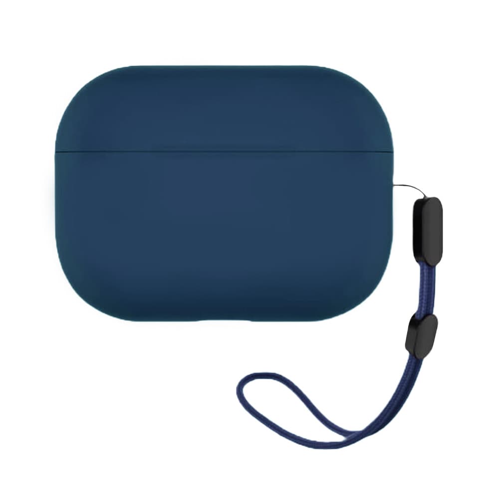 Blueo Liquid Silicone ochranné pouzdro pro AirPods Pro 2 námořnická modrá - náhled 1