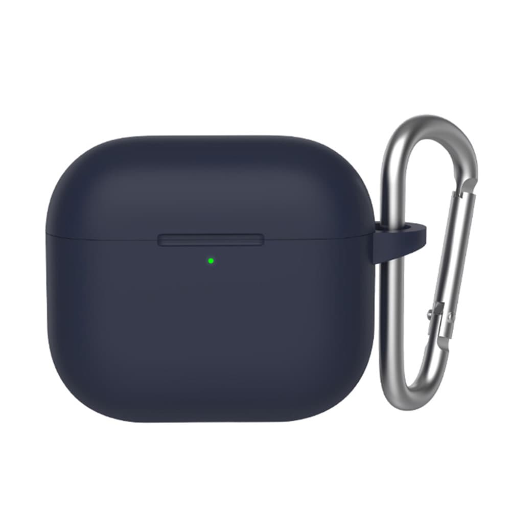 Blueo Liquid Silicone ochranné pouzdro pro AirPods 3 tmavě modré - náhled 1