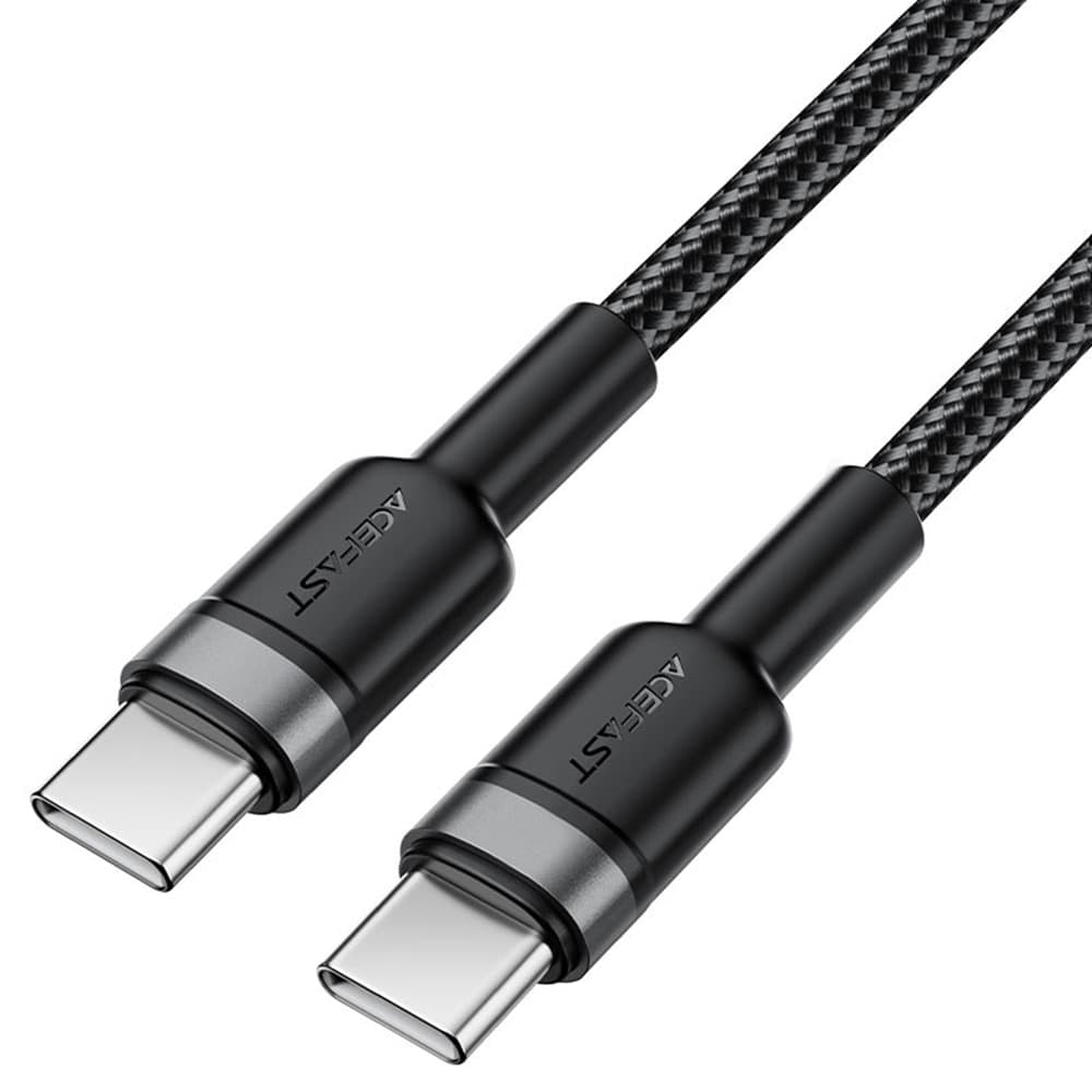Acefast Data Cable C22-03 Rychlonabíjecí Type-C na Type-C 60W 1.2m černý - náhled 1