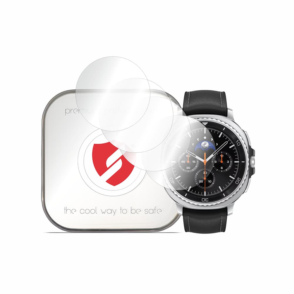 Ochrana displeje Premium Classic 4 ks Samsung Galaxy Watch8 Classic čirá - náhled 1