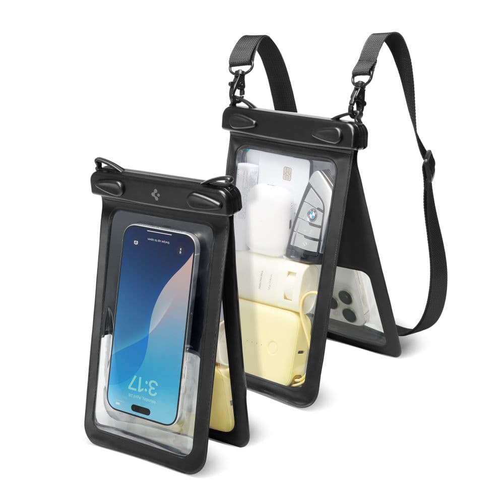 Spigen Waterproof Case A603 IPX8 pro telefon max 6.9 palce černá - náhled 1
