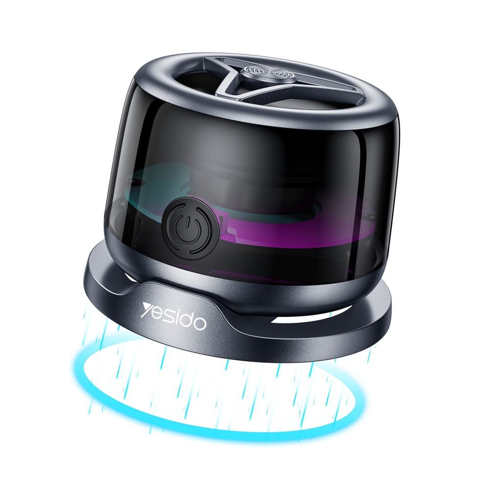 Yesido Mini Magnetický Bezdrátový Reproduktor YSW32 RGB Osvětlení 400mAh 3W Bluetooth 5.3 Černý - náhled 1