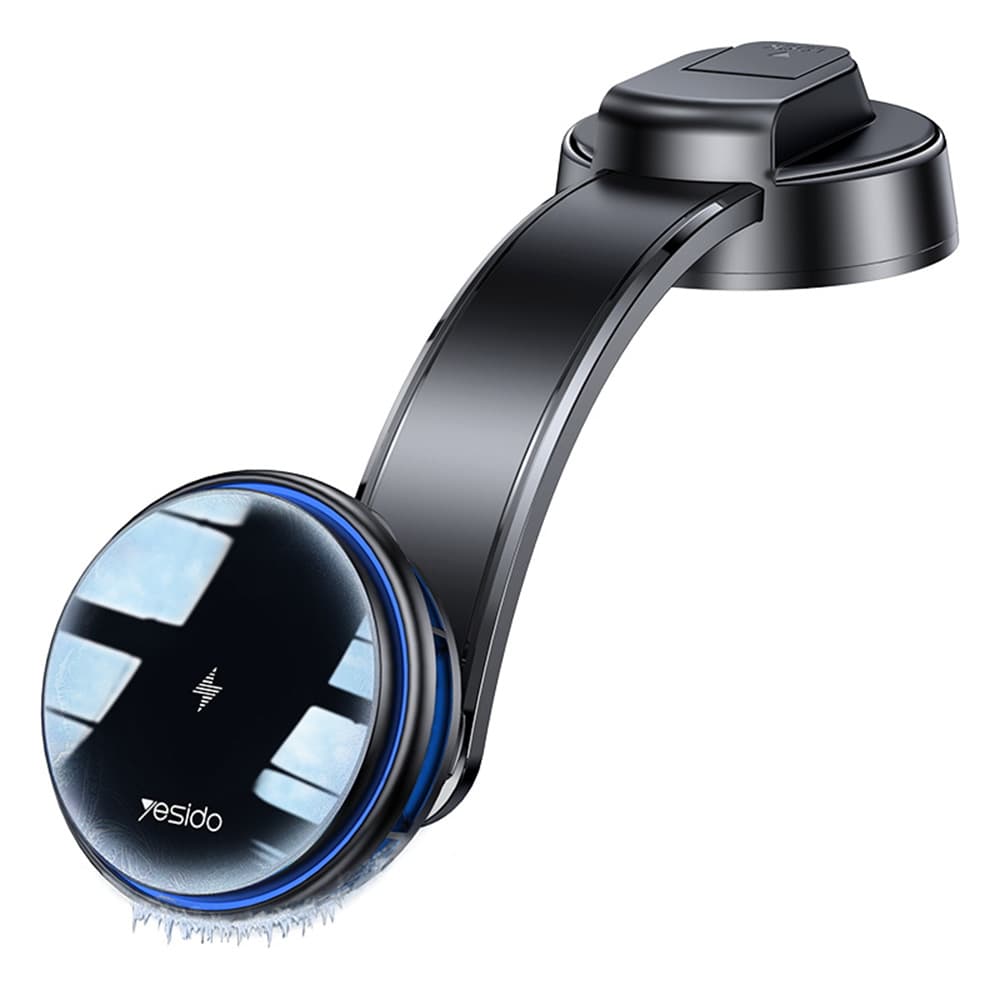 Yesido Car Holder s bezdrátovým nabíjením C311 na palubní desku černý