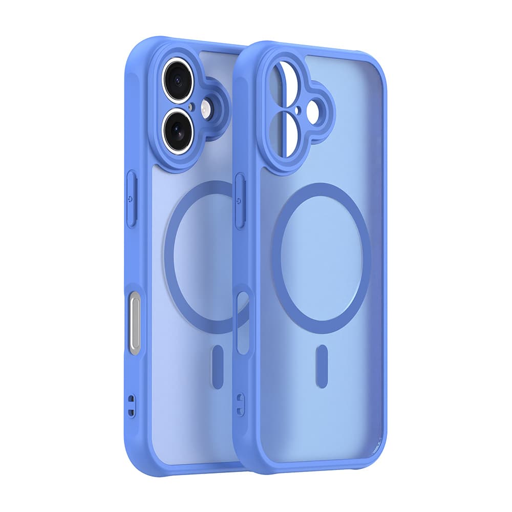 Techsuit HaloFrost II MagSafe pro iPhone 16 nebesky modrá - náhled 1
