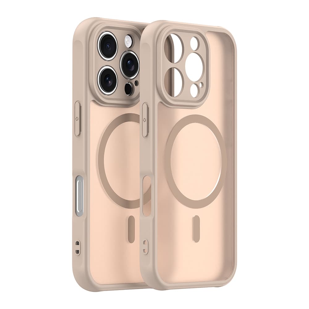 Techsuit HaloFrost II MagSafe pro iPhone 16 Pro zlatý - náhled 1