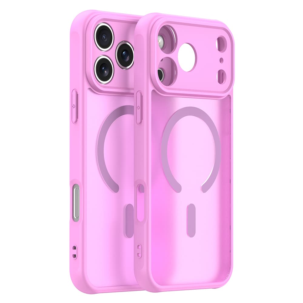 Techsuit HaloFrost II MagSafe pro iPhone 17 Pro růžový - náhled 1