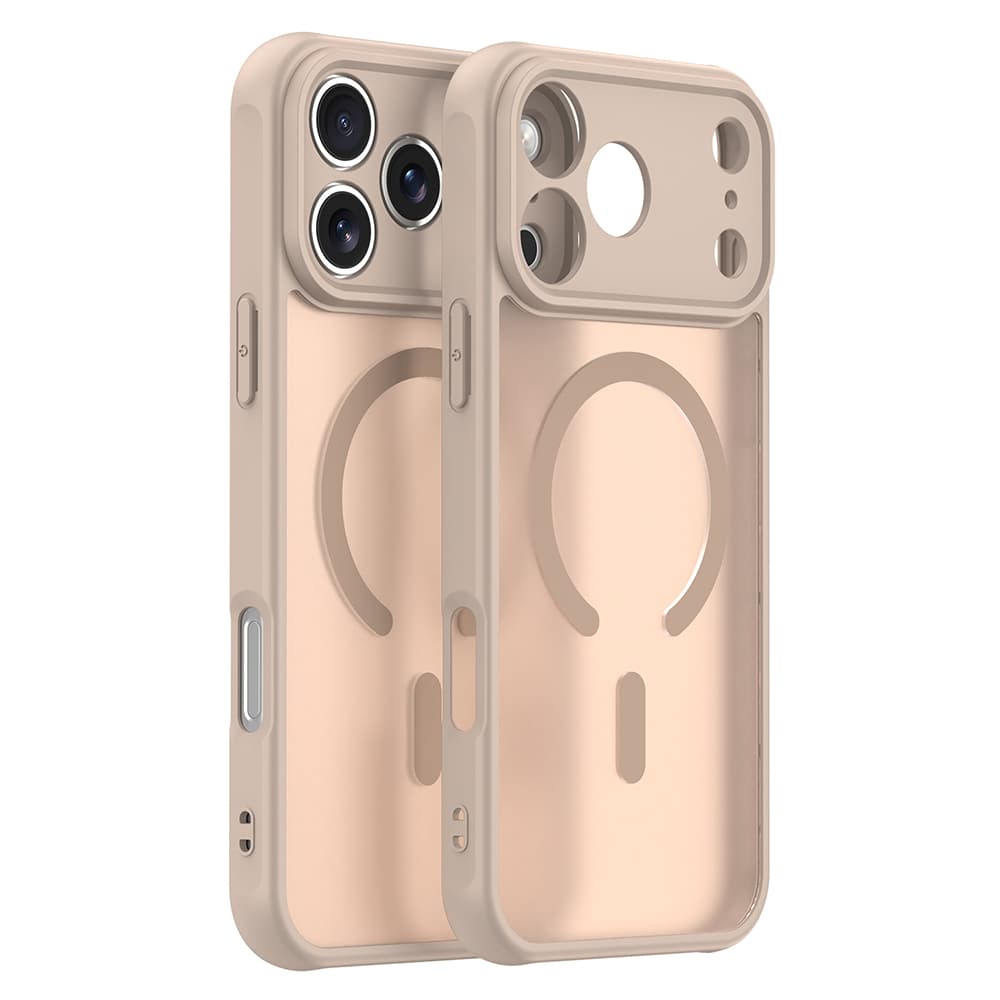Techsuit HaloFrost II MagSafe pro iPhone 17 Pro Max zlatý - náhled 1