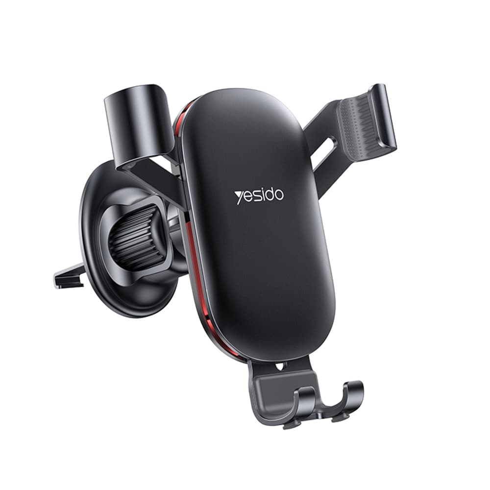 Yesido Car Holder C243 do ventilace s háčkem černý - náhled 1