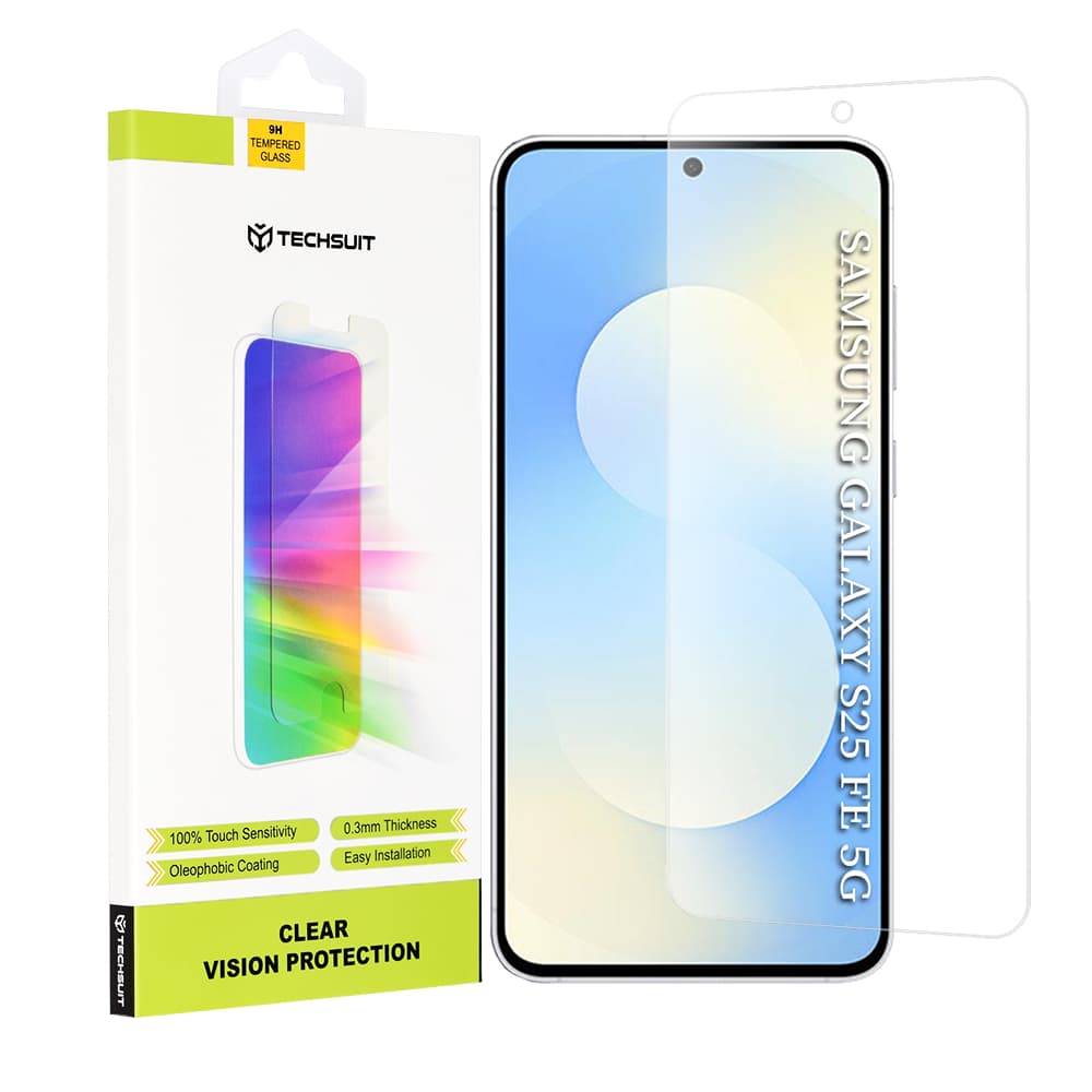 Techsuit Clear Vision Glass pro Samsung Galaxy S25 FE průhledný - náhled 1