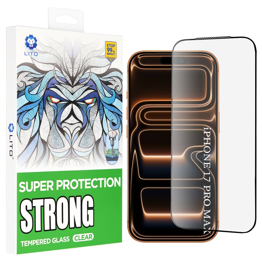 Pouzdro Lito D+ Max Strong pro iPhone 17 Pro Max černé - náhled 1
