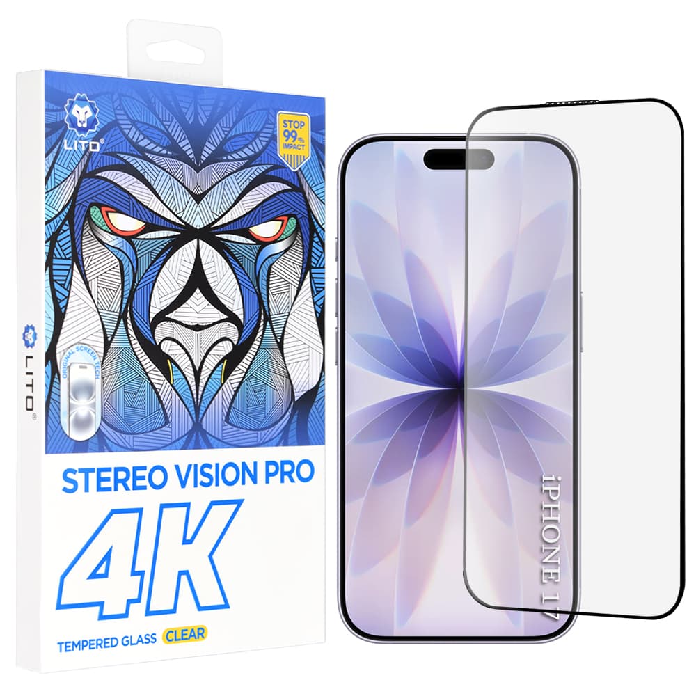 Lito D+ Max 4K pro iPhone 17 iPhone 16 Pro černá - náhled 1