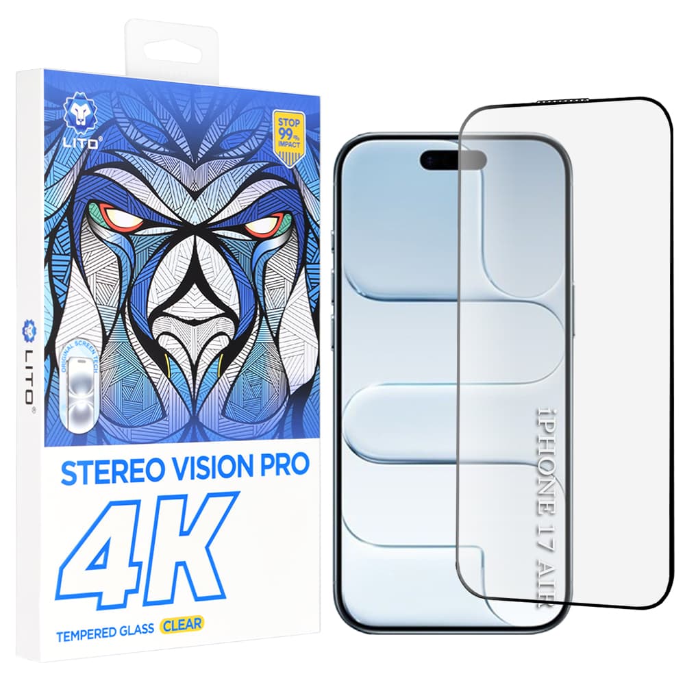 Kryt Lito D+ Max 4K pro iPhone 17 Air černý - náhled 1