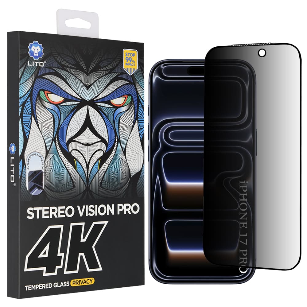 Lito D+ Max 4K Privacy pro iPhone 17 Pro černá - náhled 1