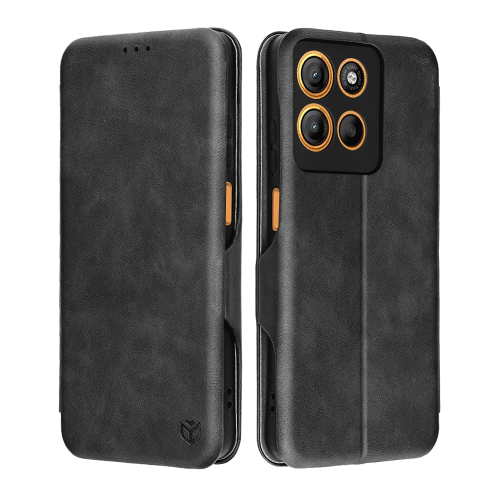 Pouzdro Techsuit Safe Wallet Plus pro Motorola Moto G15 G15 Power černé - náhled 1