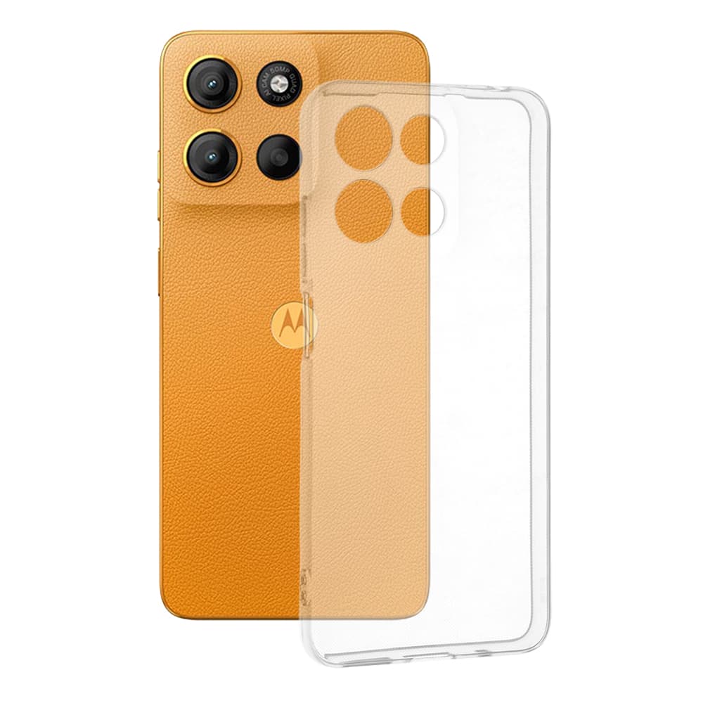 Techsuit silikonové pouzdro Motorola Moto G15 G15 Power průhledné - náhled 1