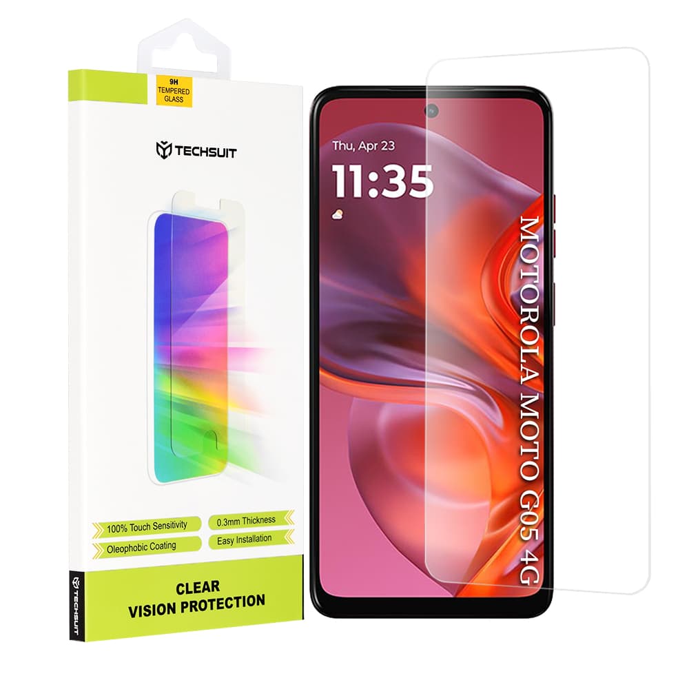 Techsuit Clear Vision Glass pro Motorola Moto G05 E15 průhledný - náhled 1
