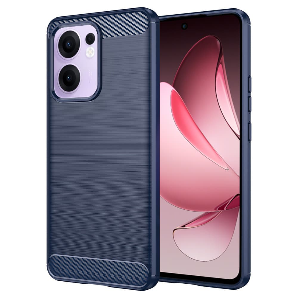 Techsuit Carbon Silicone pro Oppo Reno13 F 4G Reno13 F 5G Reno13 FS 5G modrá - náhled 1
