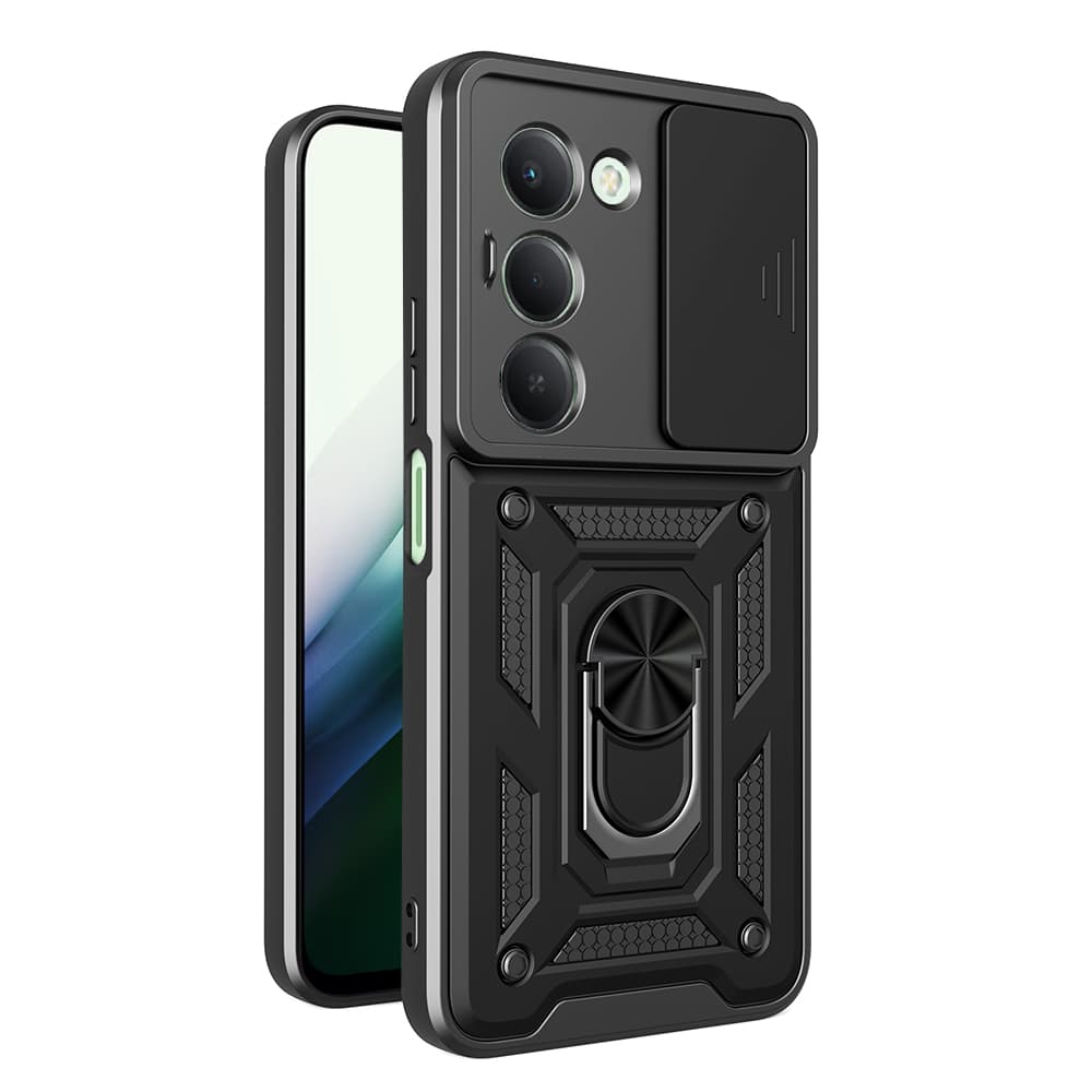 Techsuit CamShield Series pouzdro pro Xiaomi Redmi 15 4G/5G černé - náhled 1