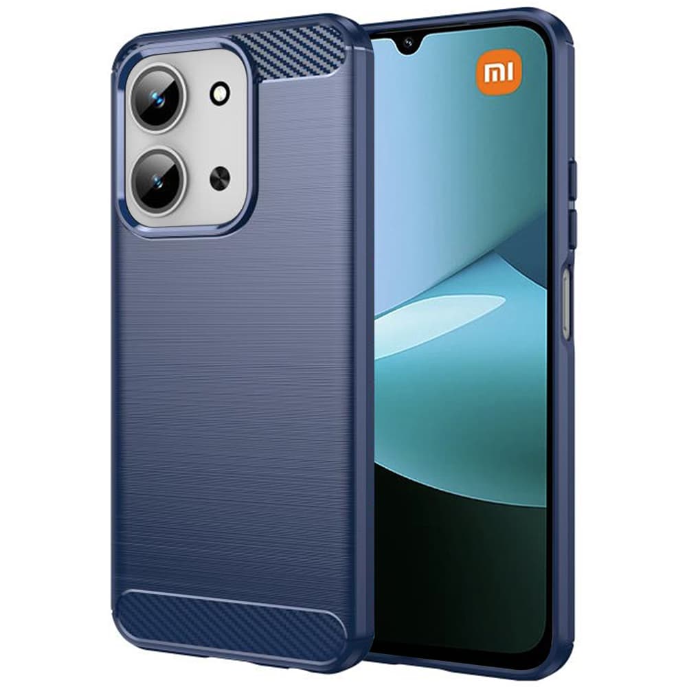 Techsuit carbon silicone pro Xiaomi Redmi 15C 4G/5G Poco C85 4G modrá - náhled 1