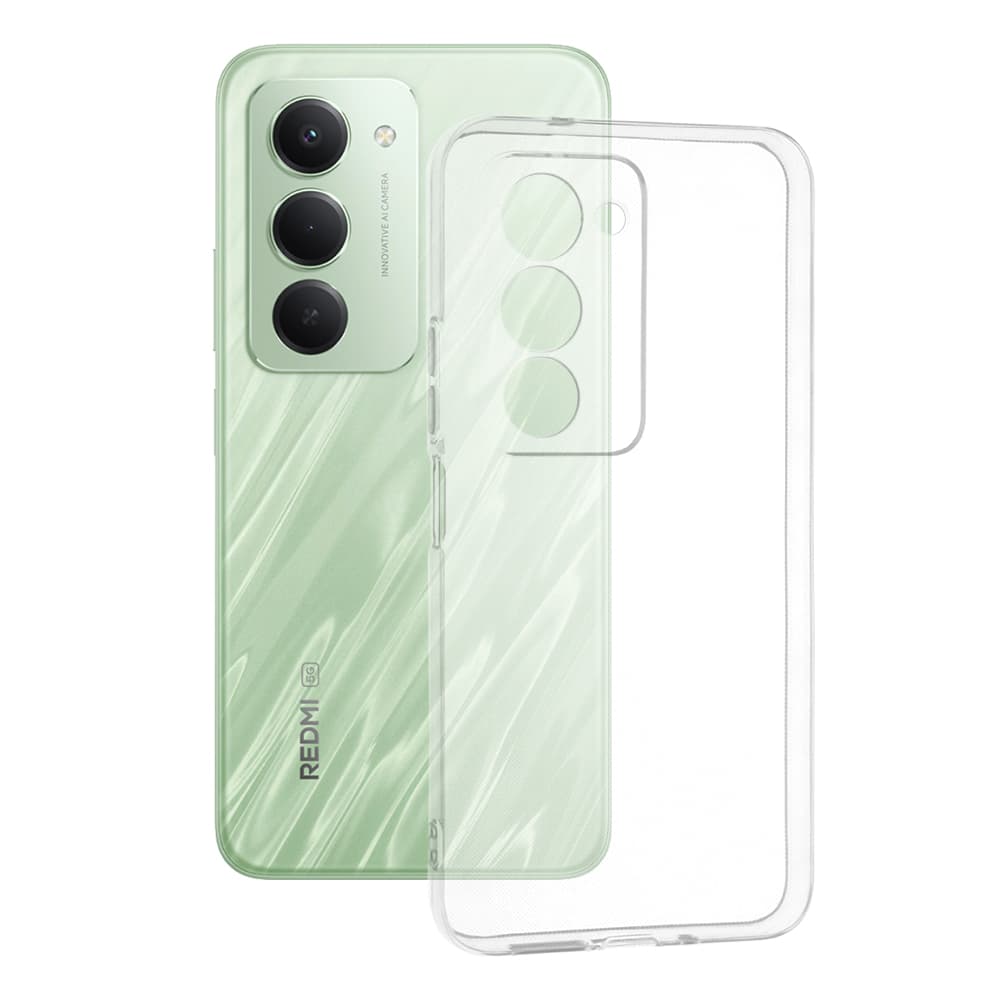 Techsuit silikonový obal Xiaomi Redmi 15 4G / Redmi 15 5G průhledný - náhled 1