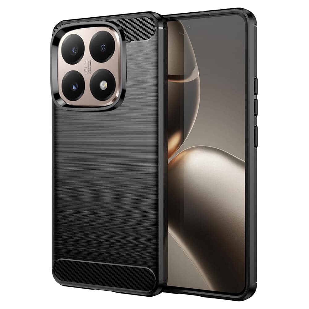 Techsuit Carbon Silicone pro Xiaomi 15T černý - náhled 1
