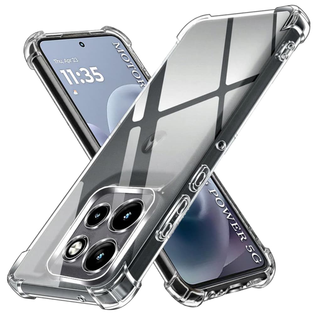 Techsuit Shockproof průhledný silikon Motorola Moto G86 Power průhledný 2 - náhled 1
