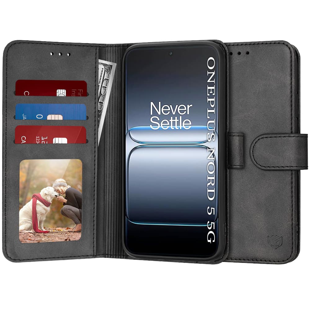 Techsuit Diary Book pro OnePlus Nord 5 černá - náhled 1