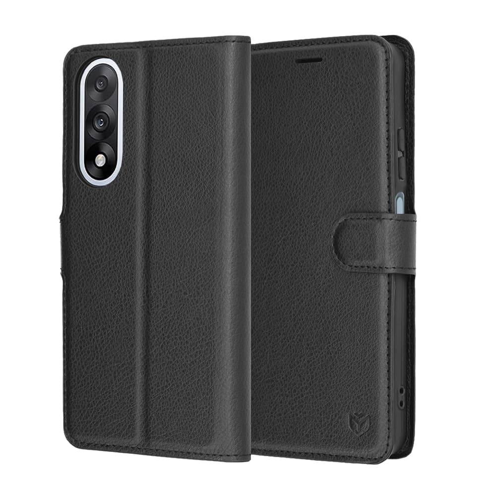 Pouzdro Techsuit Leather Folio pro OnePlus Nord 5 černé - náhled 1