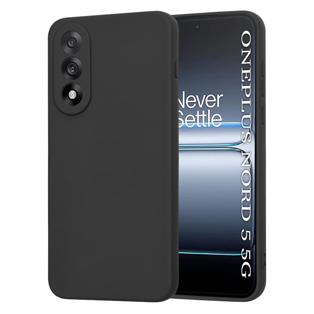 Techsuit SoftFlex pouzdro pro OnePlus Nord 5 černé - náhled 1